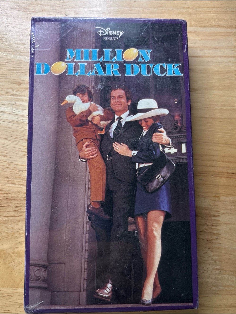 Million Dollar Duck 1971 VHS Disney NEW SEALED Dean Jones Sandy Duncan Joe Flynn